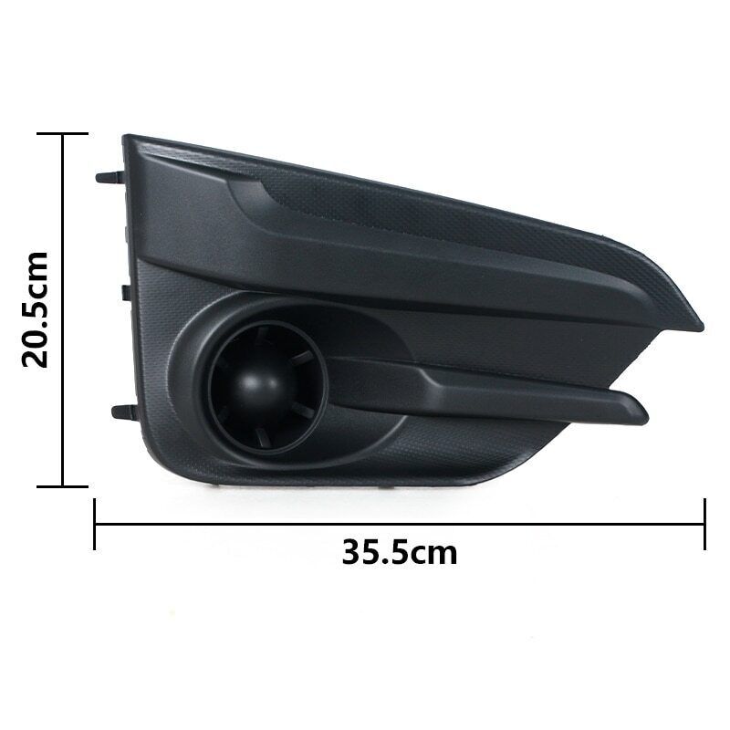Left Fog Light Cover Fog Lamp Trim Shade Grille for Subaru Impreza 2017 2018