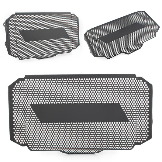 for Kawasaki Z900RS 17-22 Front Radiator Grille Protect Guard Grill Cover Black