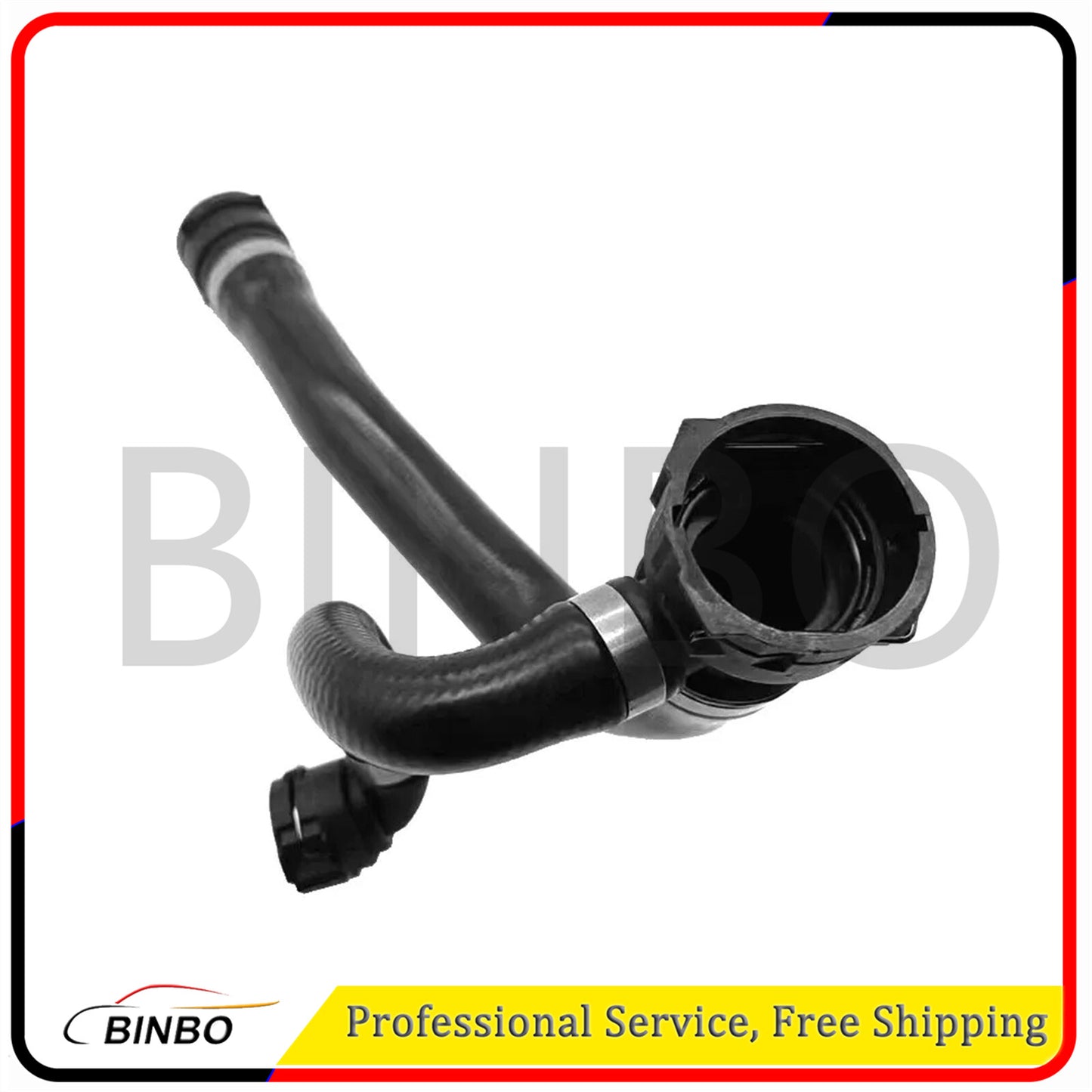 Upper Radiator Hose for BMW E60 550i E63 650i 2006-2010 V8 4.8L 17127540665 Q