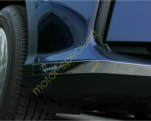 2*for Lexus RX350 RX450H 2016-2019 Silver Front Bumper Corner Molding Cover Trim