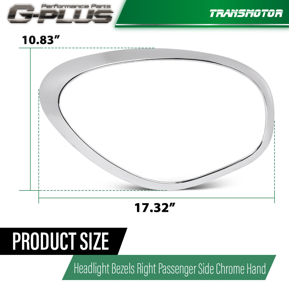 Headlight Bezel Driver Side for CHRome Handle Fits for Mini Cooper Countryman Paceman - v