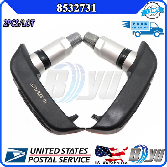 2-pack 8532731 TPMS tire pressure sensors for BMW motorcycles F800R, F800ST, and R1200GS.