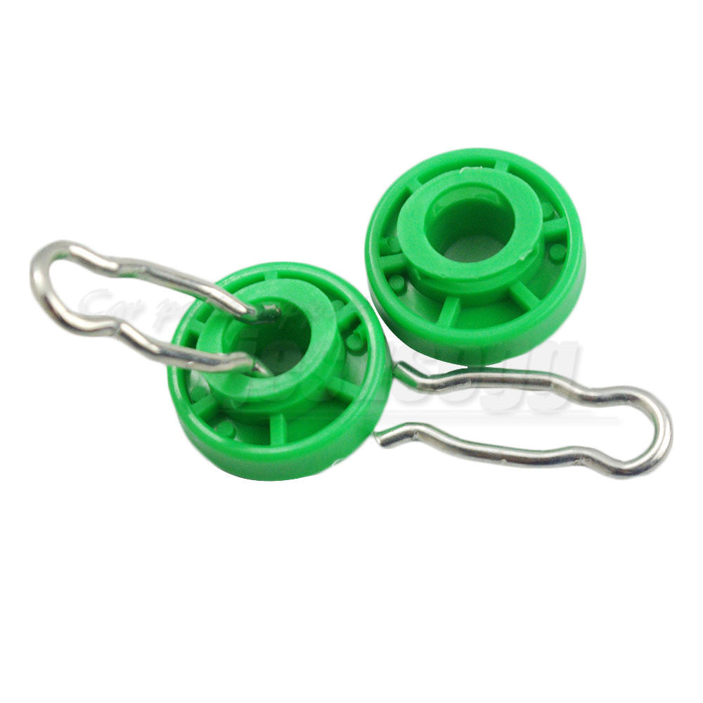 5Pcs Green Clips Front Door Power Window Regulator Roller Clip for Volvo for Saab