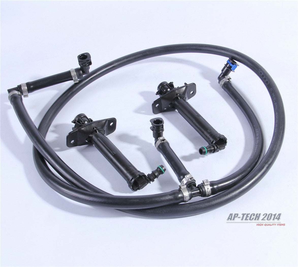 Left &Right Headlight Washer Sprayer Nozzle Hose Fitfor AUDI for A6 S6 Avant quattro Q