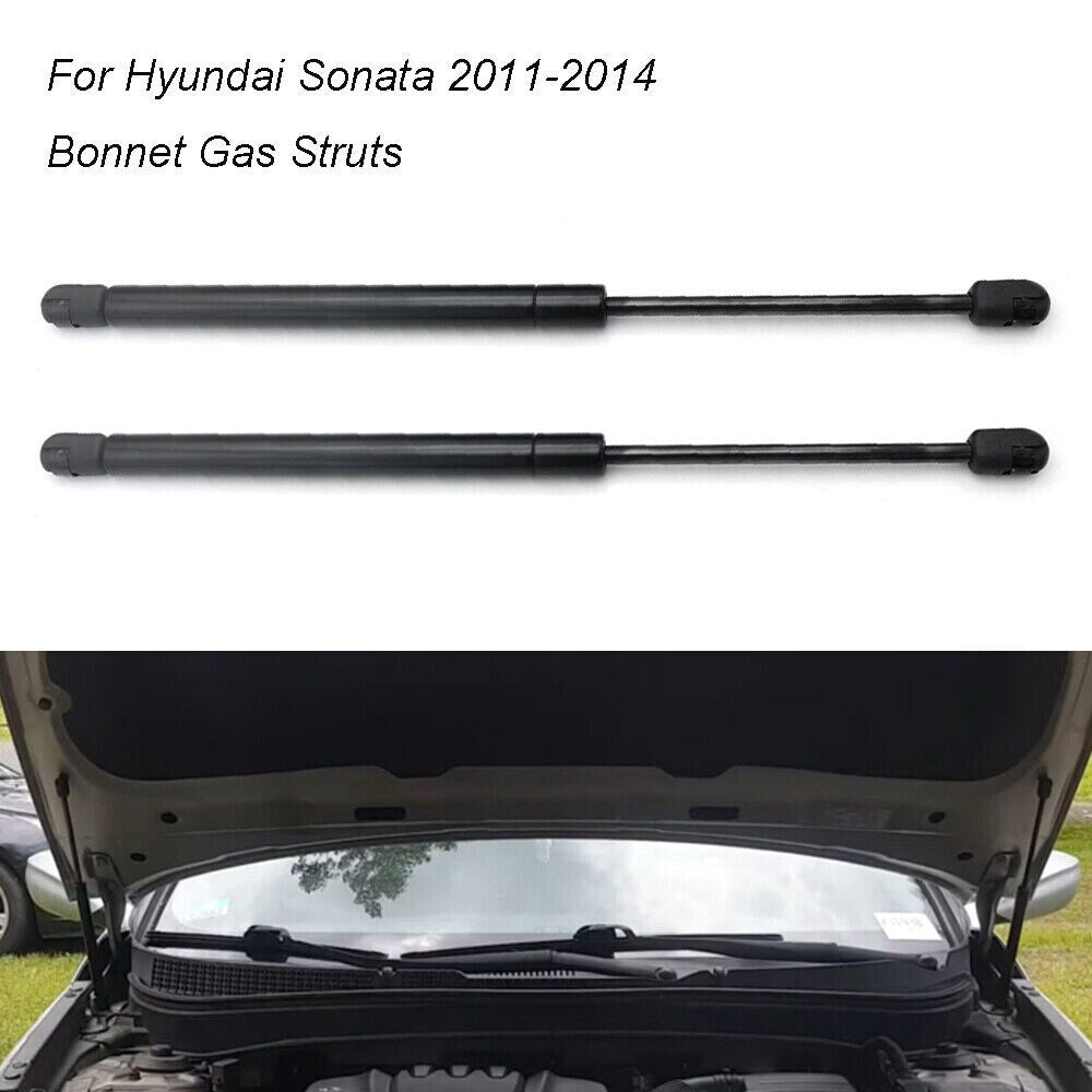 Front Bonnet Gas Struts Lift Support Hood Replace for Hyundai Sonata 2011-2014 n