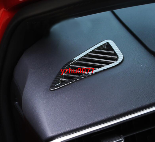 for Toyota for Corolla 2020-2023 Carbon Fiber ABS Front Air Vent Outlet Cover Trims