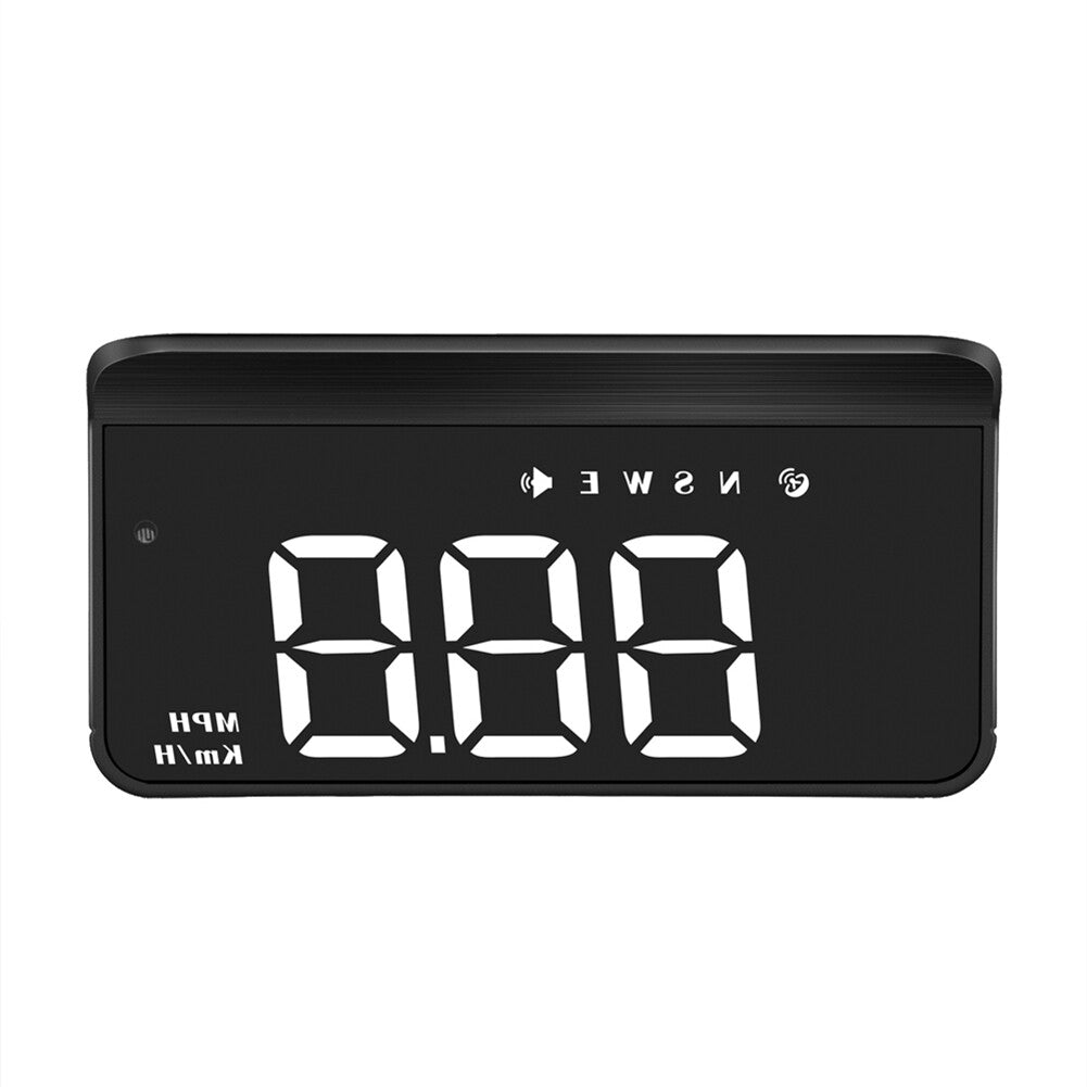 Car Digital GPS Speedometer Head Up Display Overspeed MPH/KM Tired Warning Alarm Q