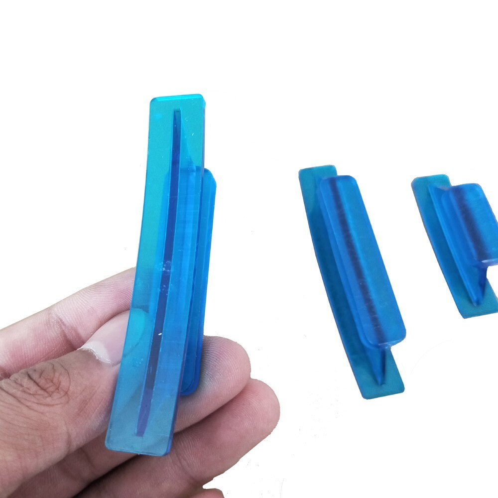 PDR Tool 15Pcs Blue Glue Gasket Auto Body Paintless Dent Repair Auxiliary Tools v