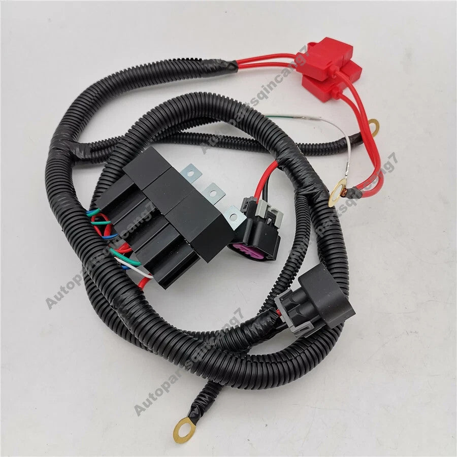 ECU Electric Fan Wiring Harness Fan Control Harness for Truck Car 7L5533A226T Q