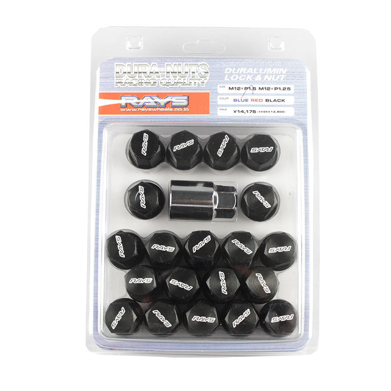 Black 12mmX1.5 Racing Wheel Lug Nuts 35mm Close End for Honda , Toyata, for Mazda .etc Q