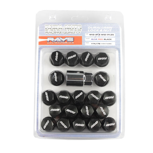 Black 12mmX1.5 Racing Wheel Lug Nuts 35mm Close End for Honda , Toyata, for Mazda .etc Q
