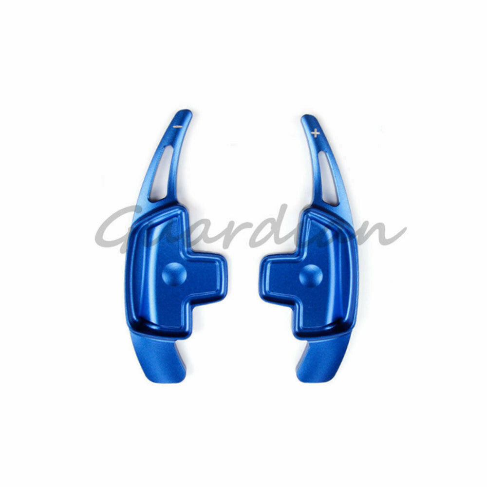 2PCS Blue Steering Wheel Paddle Extension Shifter for Benz C180L CLA GLE C200L