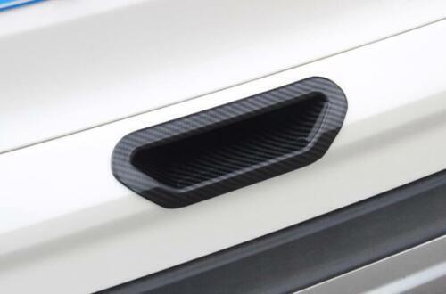 For Explorer 2020-2022 ABS Carbon Fiber Inner Door Armrest Lock Cover Trim v