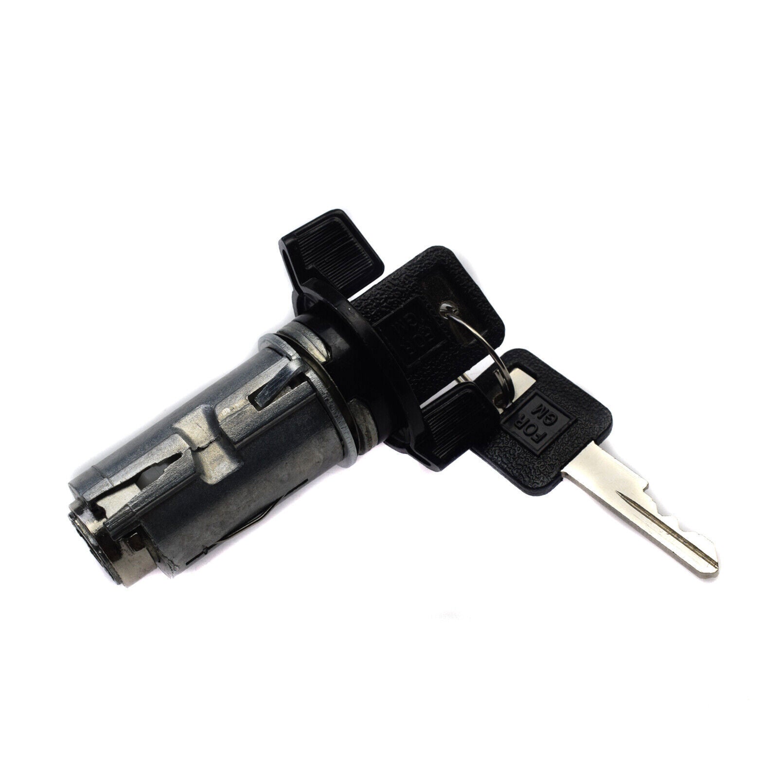 Ignition lock cylinder with key for Astro Suburban for GMC for Yukon C1500 C2500 - v