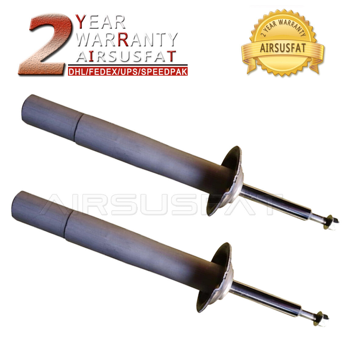 2xFront Coil Spring Shock Core W/o EDC for BMW 528i 530i 540i E39 M Sport 97-03