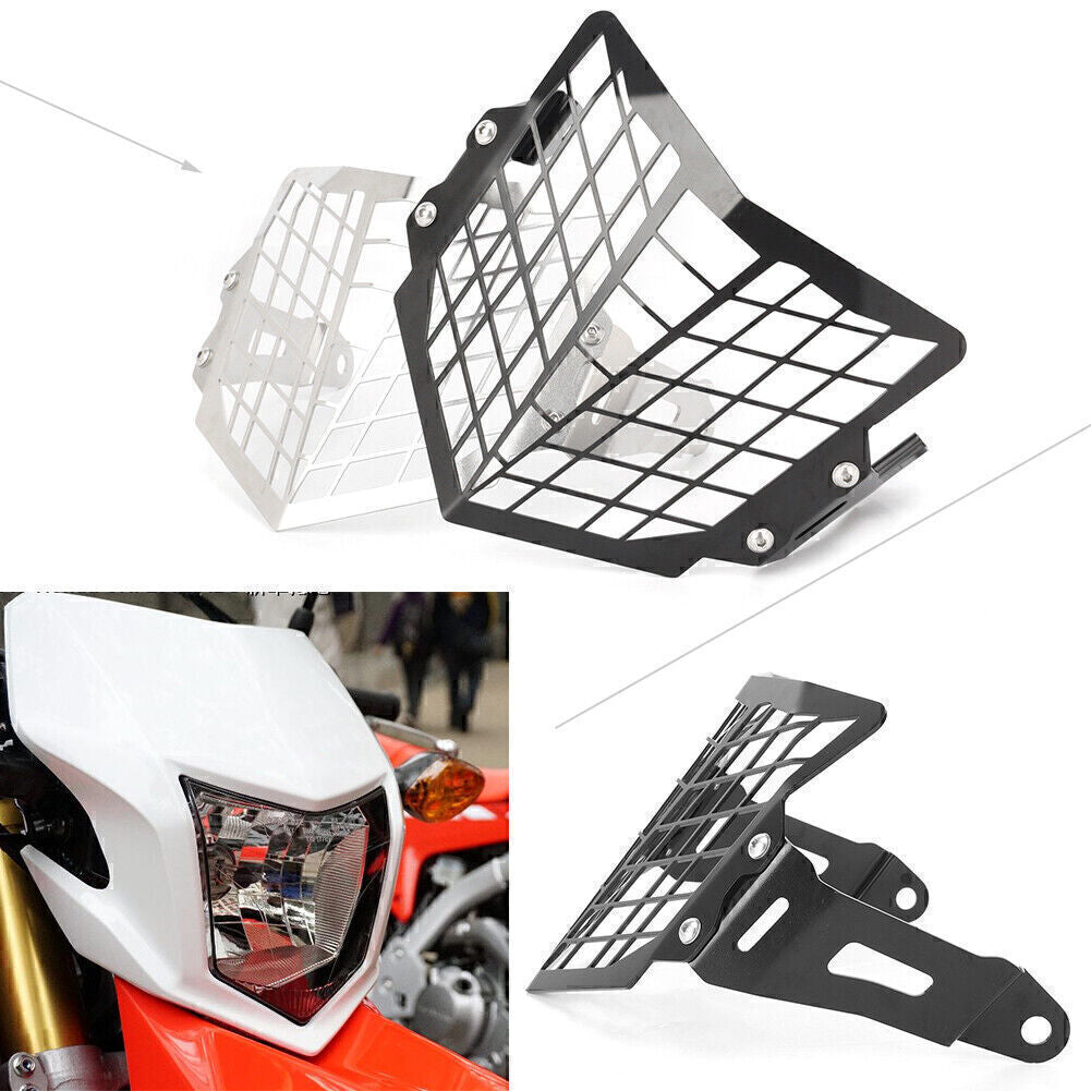 Fit for Honda CRF250L/CRF250M 2012-2017 Headlight Lens Guard Protector Cover Case Q