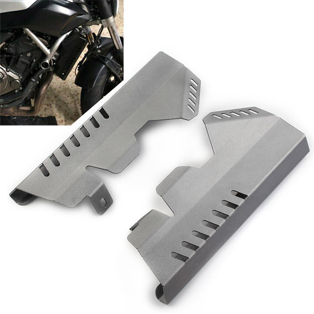 Side Radiator Grille Cover Guard Protector for Yamaha MT-07 FZ-07 2014-2017 Grey