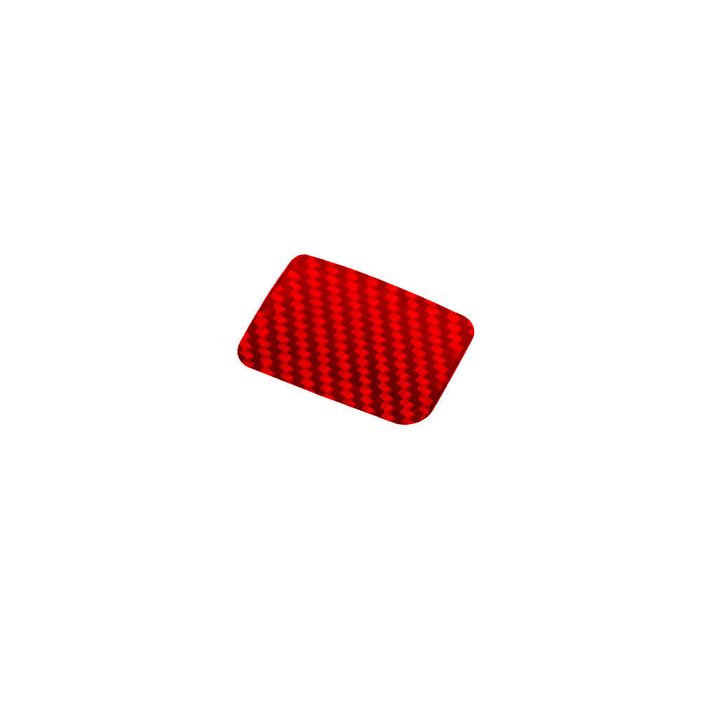 Red Carbon Fiber for Co -pilot Glove Box Lattch Trim for Hyundai for Veloster JS 2019-22