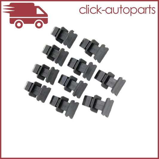 Set of 10 Body Panel Clip Push Rivet Black Fits for Benz W124 R129 W140  1249900792
