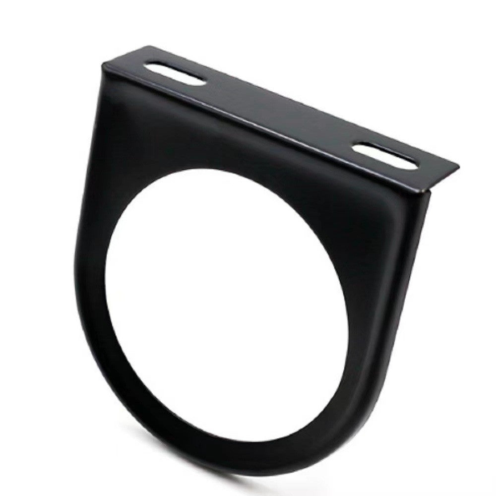 2'' 52mm Single Hole Gauge Meter Dash Pod Mount Holder Bracket Face Panel Black Q