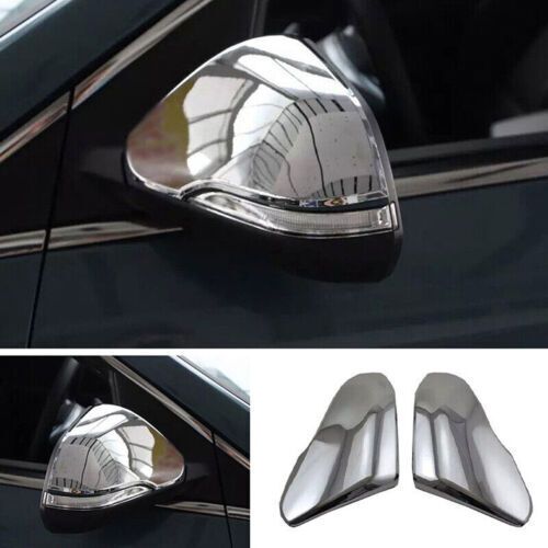 for Hyundai Sonata 2015-2019 Chrome Outer Rear View Side Door Mirror Cover Trims
