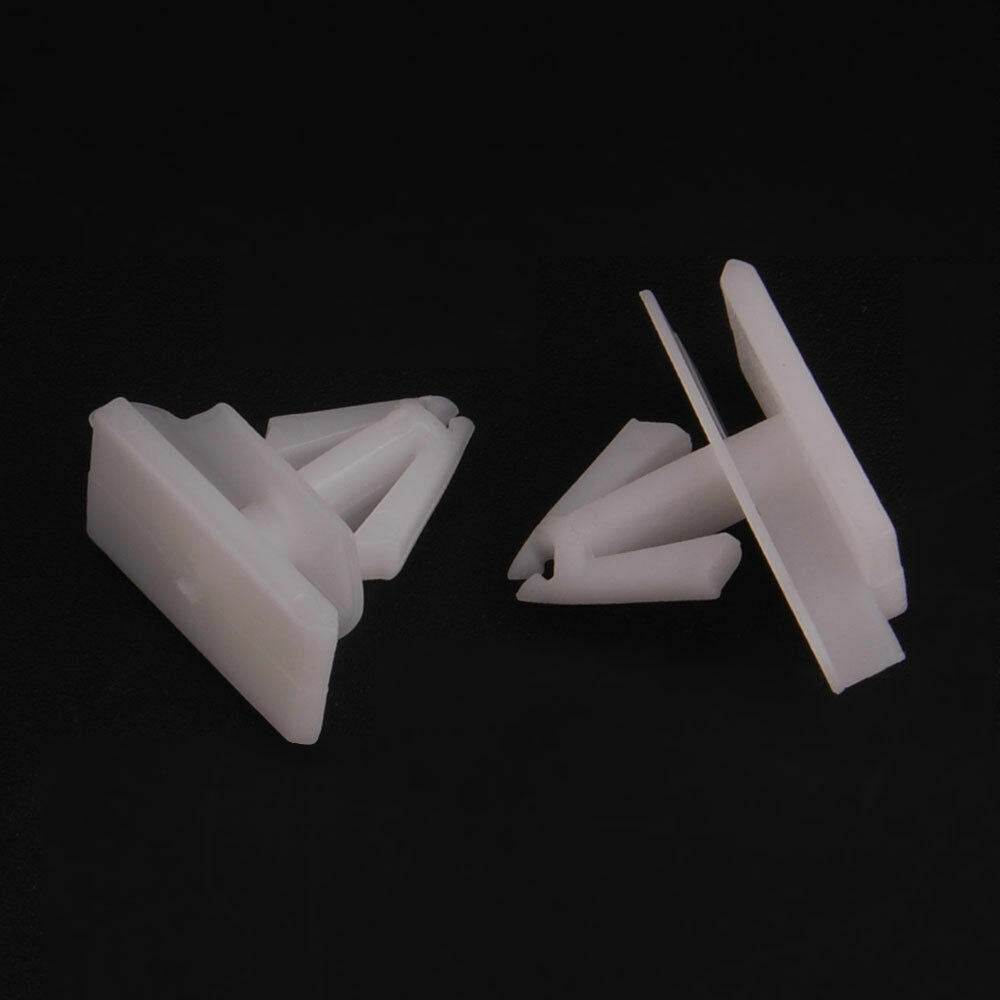 20xWhite Rocker Moulding Clip Retainer Fastener Fit GM for Pontiac Auveco 10323057