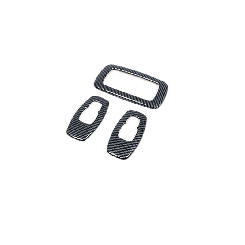 For Rogue 21-23 ABS Carbon Fiber Rear Reading Light Lamp Frame Cover Trim n