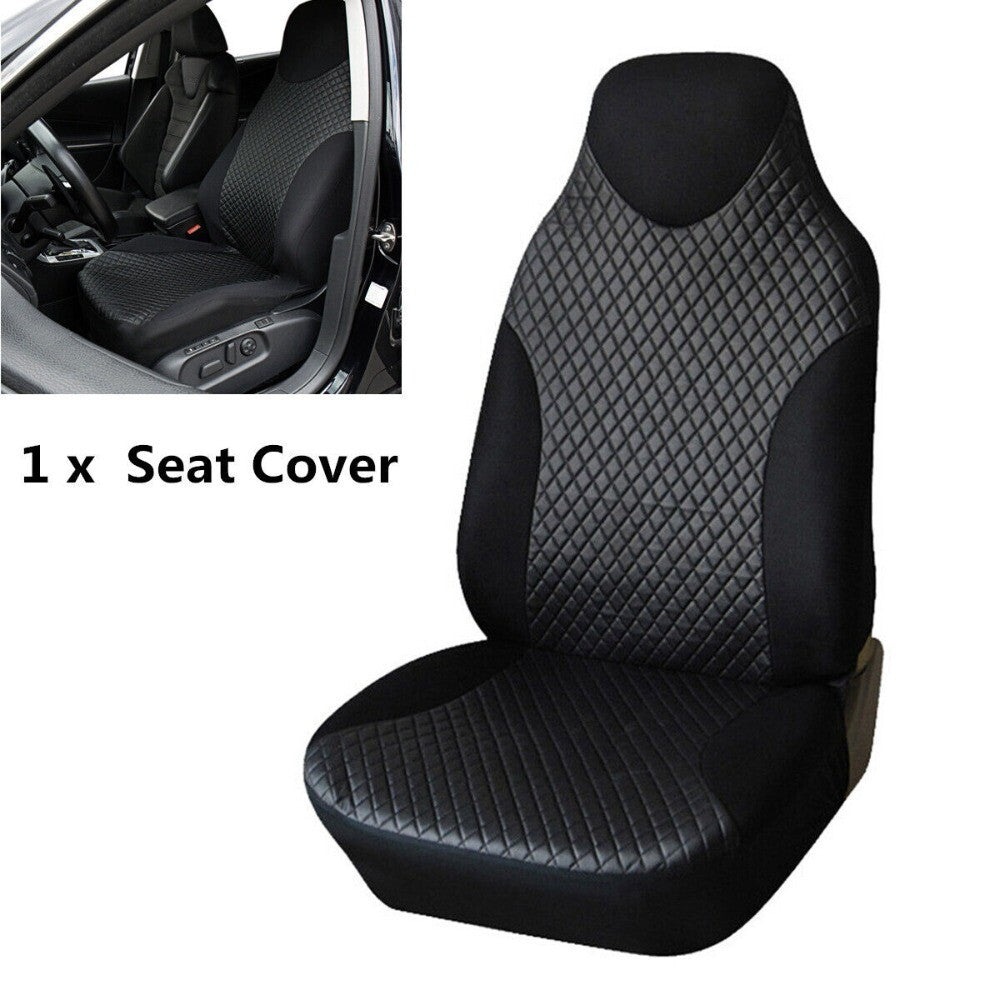 1x Car Front for Seat Cover PU Leather Sport Styling Cushion For Interior Parts Hot n