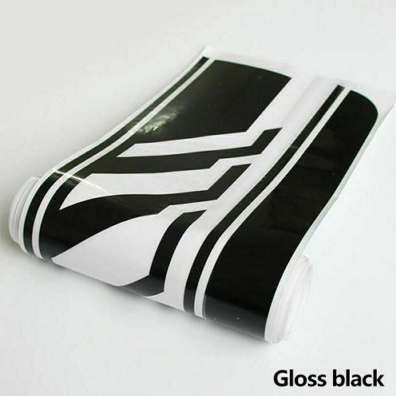 Black side sill racing vinyl sticker for Mercedes A C CLA E S CLS