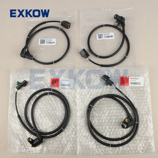 4PCS/Set ABS Sensor for Mitsubishi for Challenger I 1996-2005 MR307038 MR307039 Q