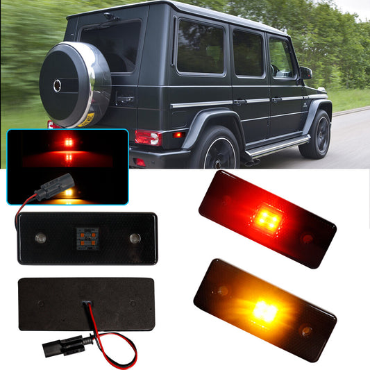 Suitable for 15-18 for G500 G550 G65 G63 AMG front and rear side marker lights - v