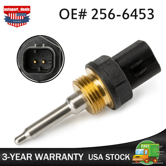 256-6453 Heavy Duty Excavator Temperature Sensor For Caterpillar CAT 3406E C15