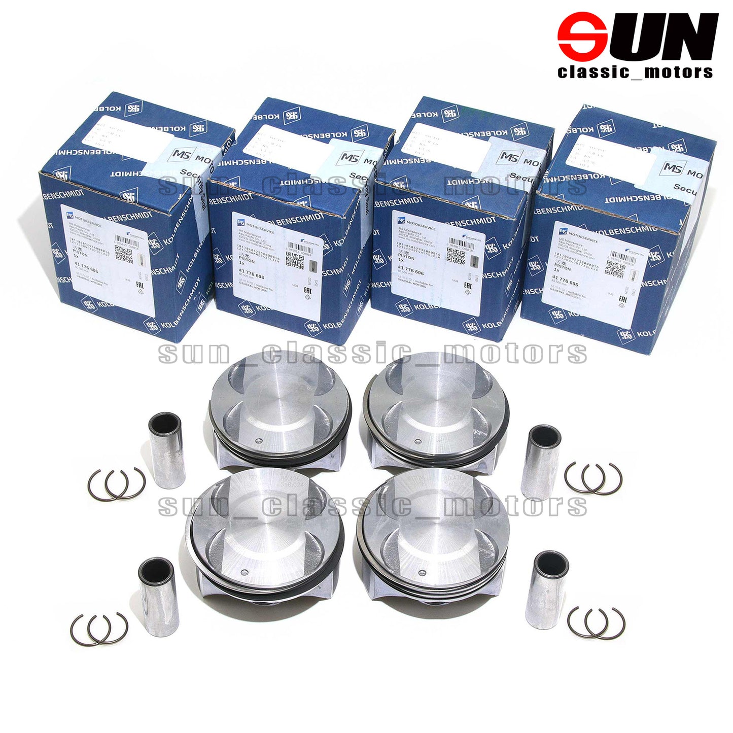 Engine Piston Rings & Connecting Rod for Sonic for Cruze Limited 1.8L 2011-2018