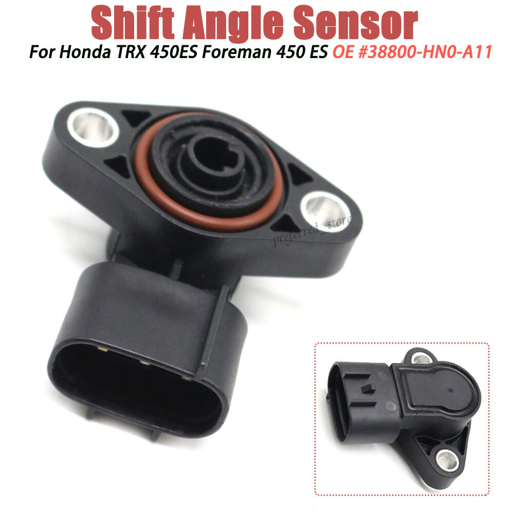 The new shift angle sensor is compatible with for Honda Foreman 450 TRX450ES 1998 - 2001 38800-HN0-A11- v
