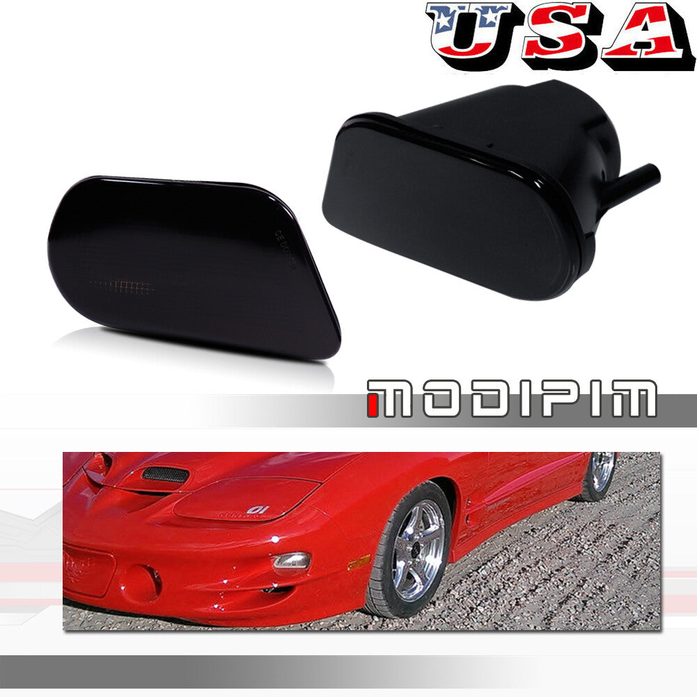 The front bumper decorative cover is suitable for the 98-02 for Pontiac Firebird Trans Am turn signal lights- v