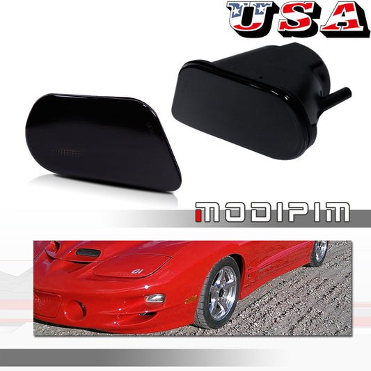 The front bumper decorative cover is suitable for the 98-02 for Pontiac Firebird Trans Am turn signal lights- v