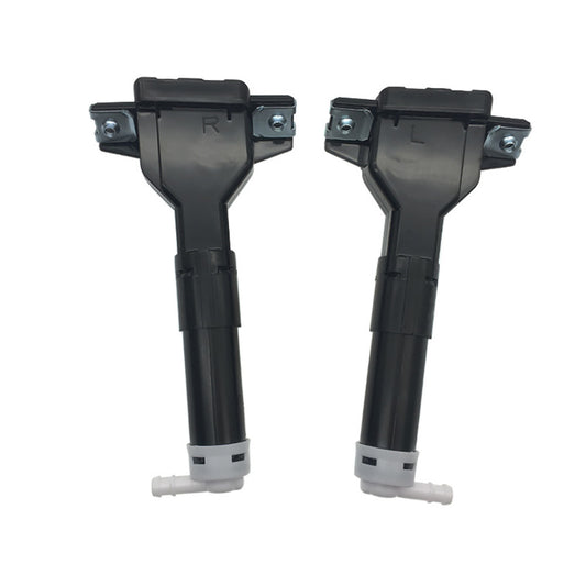 Pair For CRV Asian RM 2012-2014 Headlight Washer Nozzle Pump Actuator Black