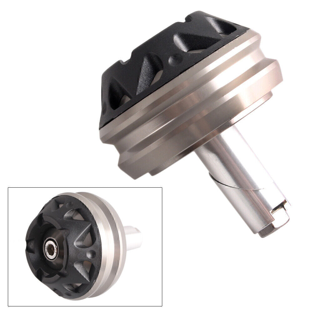 1X Rear Fork Wheel Frame Slider Protector Cap for BMW R1200GS 2013-2017 Aluminum