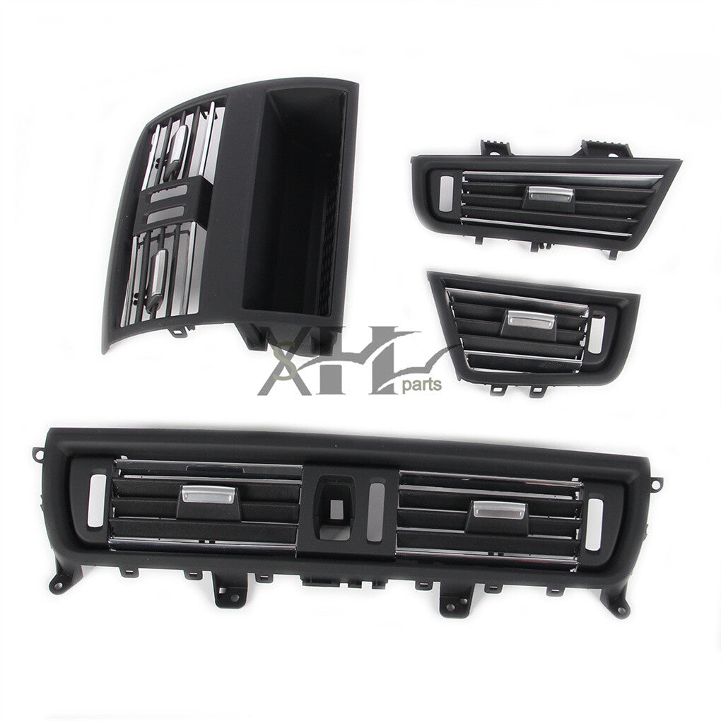 4pcs Dash AC Air Outlet Vent Kit Fit for BMW 520i 525i 530i 5 Series Q