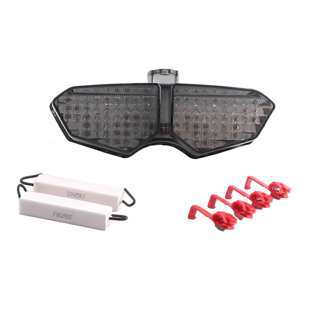 Tail Light LED w/ Turning Signals Lamp Smoke for Yamaha R6 2003-05  R6S 2006-09