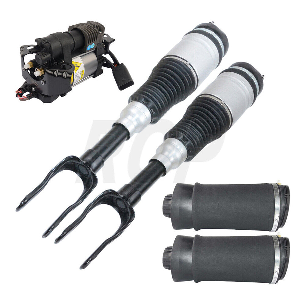 Complete Suspension Air Struts, Springs,Compressor for 11-15 for Jeep Grand Cherokee