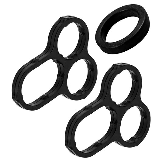 Fits for Corolla Matrix Prius CT200h Set Of 3 Camshaft Bearing Cap Oil Hole Gasket Q