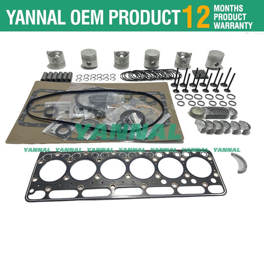 S2800 Overhaul and Rebuild Kit (Unlined) for S2800-B Engine M4950DT 85mm-