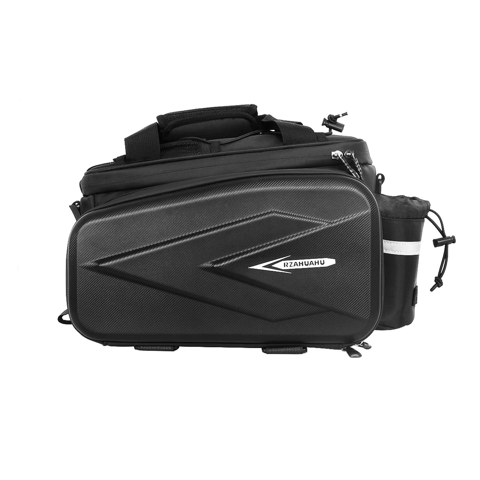 Hard Bike Rear Bag Waterproof Bike Rack Bag with Reflective R5Q5 Q