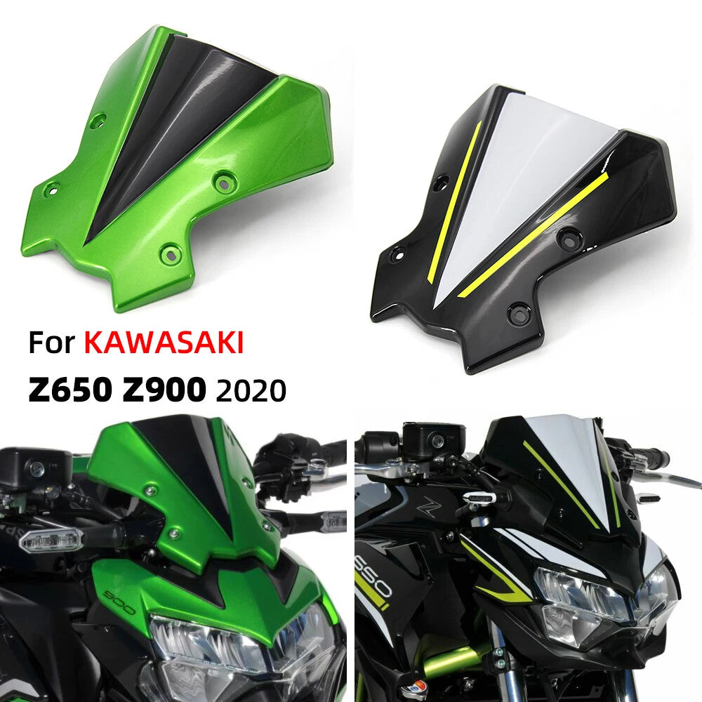 REALZION New Motorcycle Windshield Windscreen Wind Shield Screen Deflector Visor