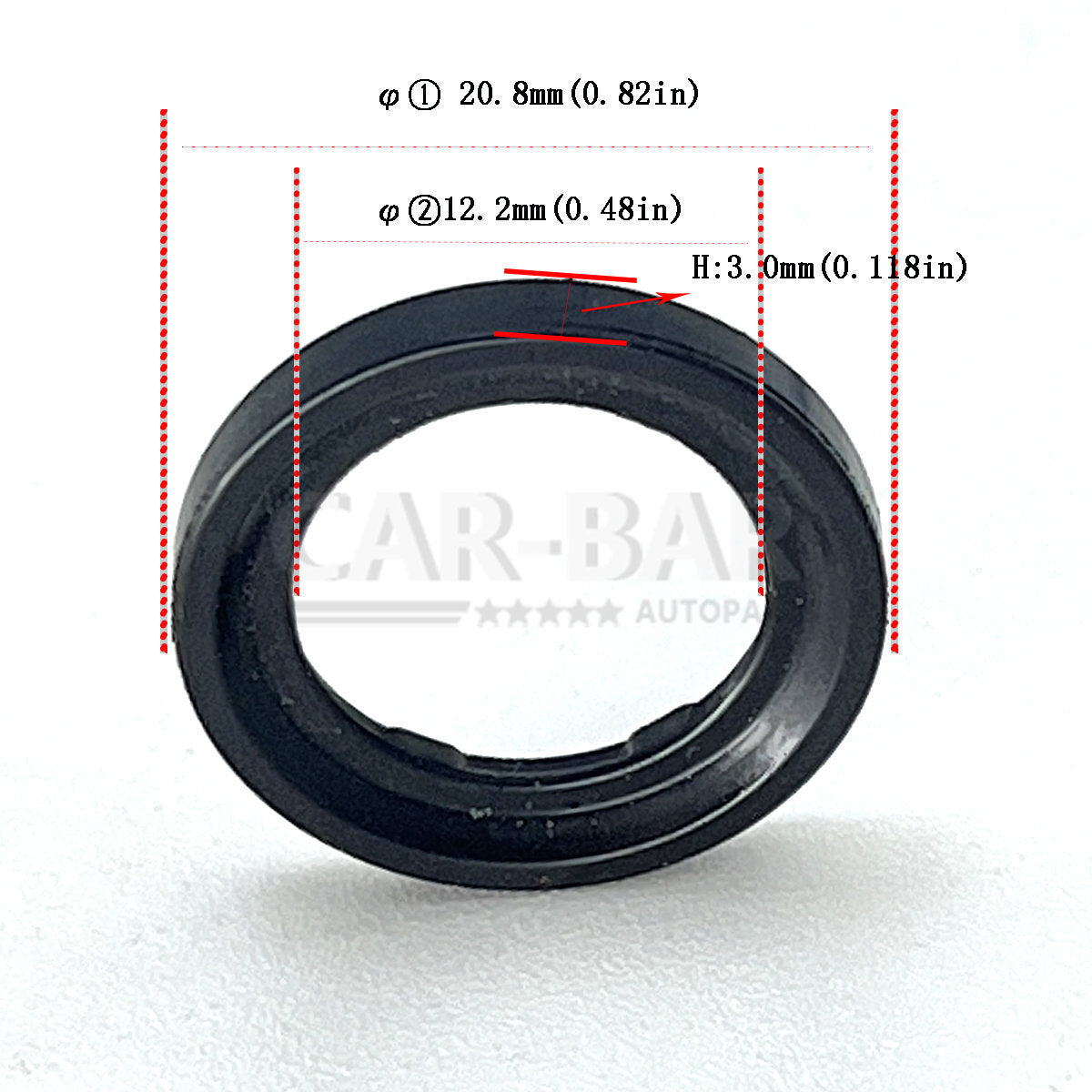Fuel Injector Seal Kit for for Hyundai SONATA HYBRID for Kia K5 OPTIMA HYBRID