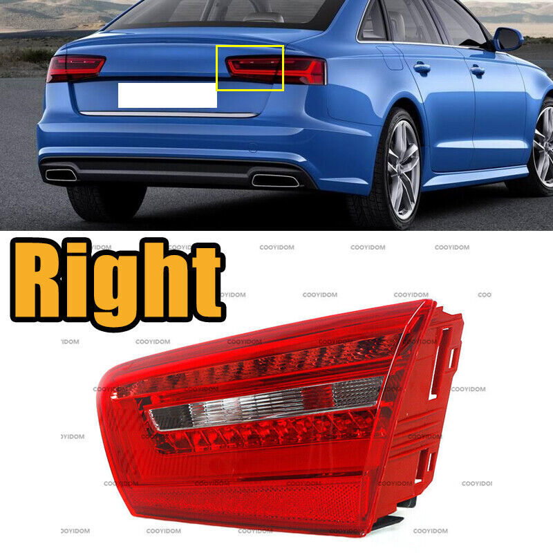 Right rear LED inner taillight warning light for passengers applicable to for Audi A6 C7 2010 - 2016