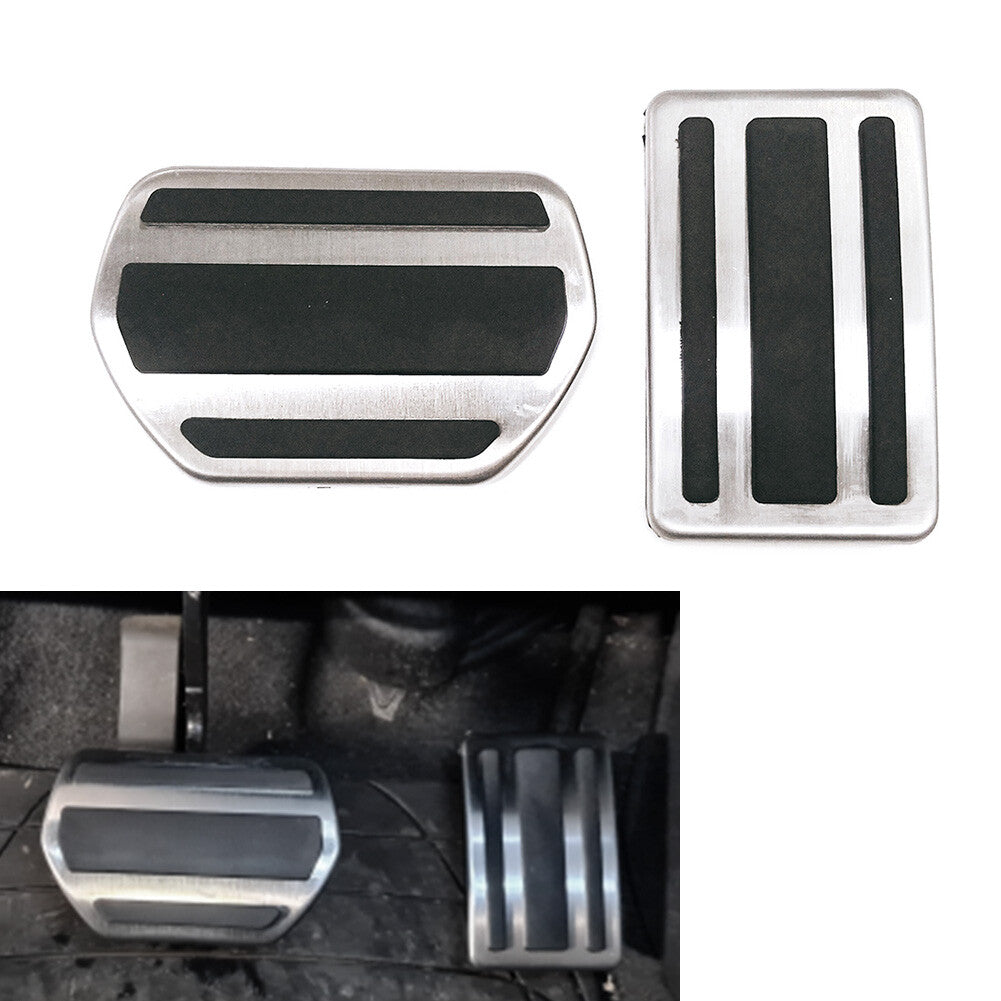 Stainless Steel Brake Gas Pedals Cover for Peugeot 508 2012-2014
