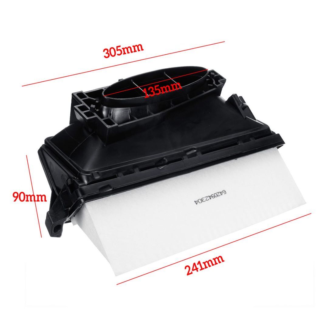 Left and right air filters suitable for Mercedes-Benz GL, ML, S-CLASS, GL350, ML350, S350 - Exterior cleaner