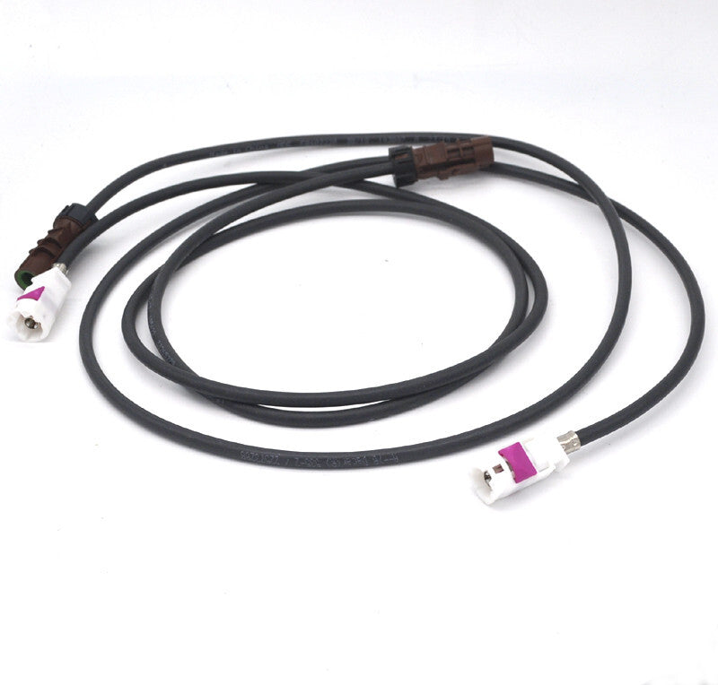 2x SURROUND Side VIEW CAMERA CONNECTOR cable mirror for MERCEDES W205 W222 W213 v
